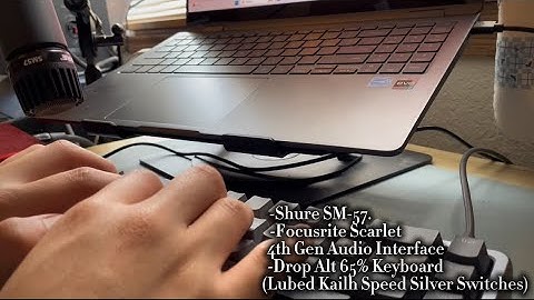 Drop Alt 65% Keyboard Sound Test