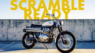 Ready Set Scramble | Busted Knuckles Bike Build Off - Part 3
