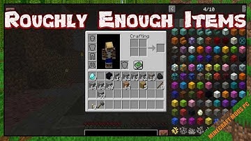 Roughly Enough Items (REI) Mod 1.16.5/1.15.2/1.14.4 & How To Download and Install for Minecraft