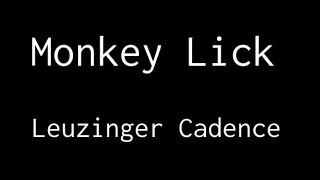 Monkey lick - Leuzinger High School Cadence