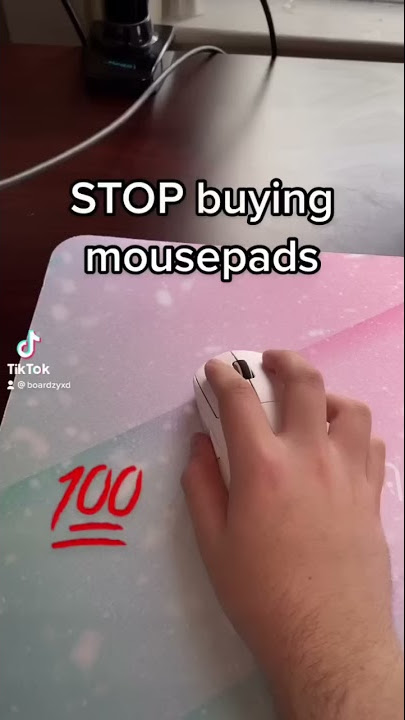 PROOF that “mousepads” are USELESS