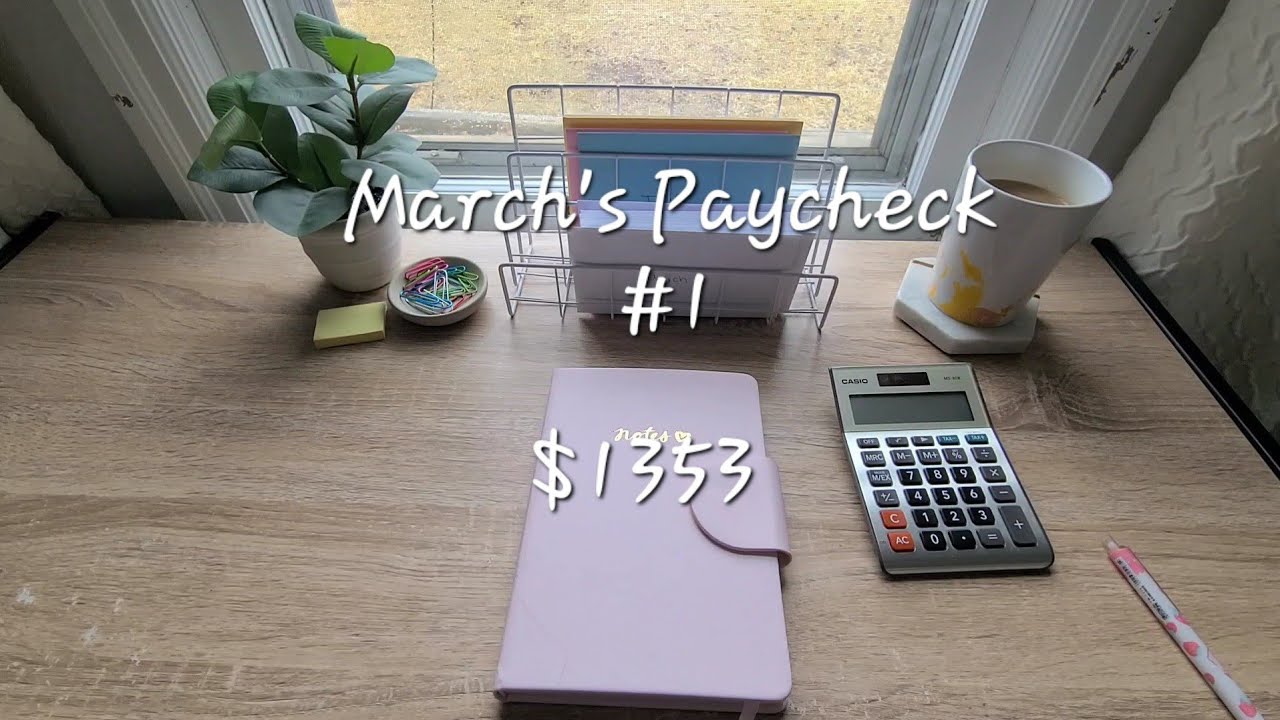 Real Life Budgeting | March 2026 Paycheck #1 | Cash Envelope Stuffing 