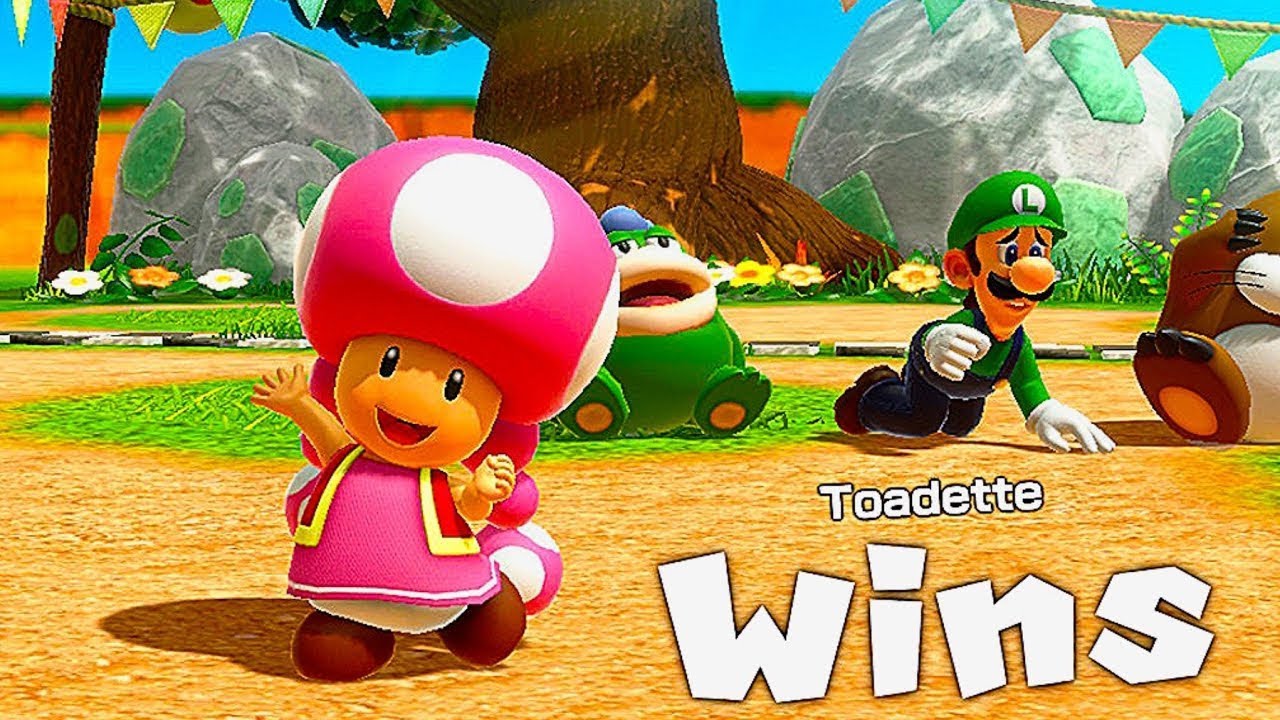 Toadette Wins By Doing Absolutely Nothing - Super Mario Party Jamboree ...