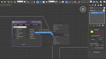 Enable Axis Constraints in Shaps / 3dsMax Snap