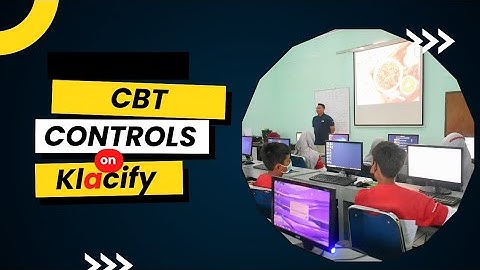 CBT Controls on Klacify 