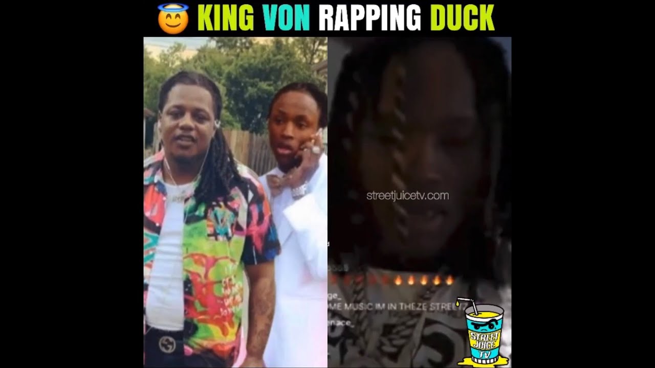Von Rapping King Von Rapping FBG Duck “Slide” - YouTube