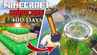 I Survived 400 Days in Minecraft Hardcore! by LegionVee 650,938 views 11 months ago 3 hours, 17 minutes