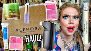 HUGE Sephora & PR Package Beauty & Makeup Haul! (Vlogoween Day 15)