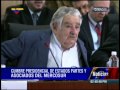 José Pepe Mujica este 29 de julio en la Cumbre de Mercosur en Caracas