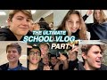 My attractive friends are back baby  mega school vlog