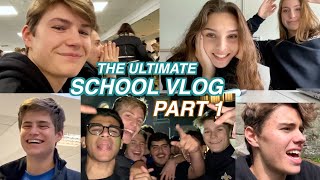 my attractive friends are BACK BABY | mega school vlog