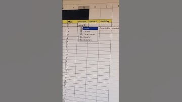 Attendance Sheet in Excel 💥✅#excel #shorts #excelformula #shortvideo