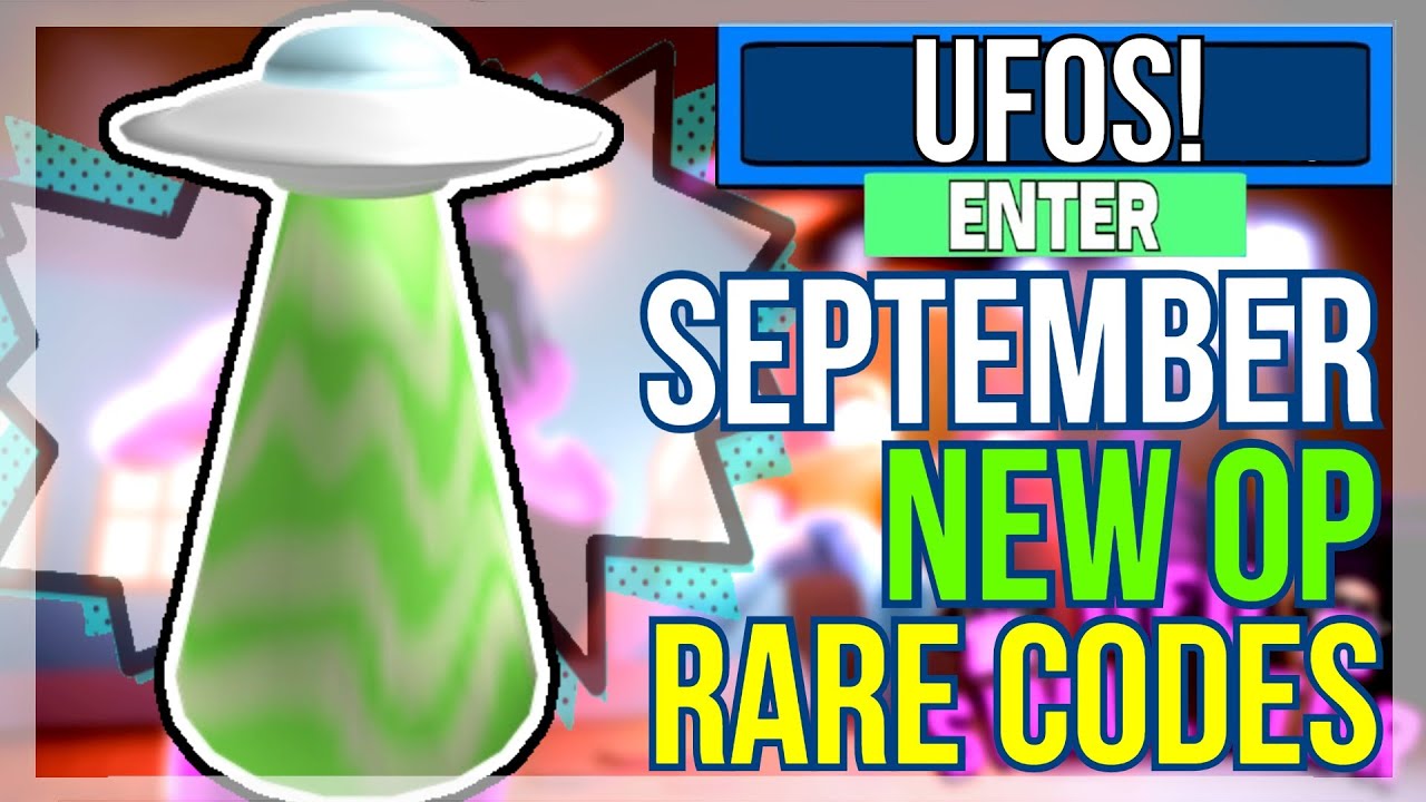 (2021 SEPTEMBER) 🛸 Roblox UFO Simulator Codes 🛸 ALL NEW *OP* RARE CODES