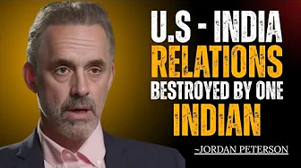 US India Relations DESTROYED by One Indian | Trump REVEALS the Shocking Truth! jordan peterson