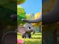 பெரிய யானை பாடல் - Big Big Elephant Song | Nursery Rhymes for kids | Galatta Kids| Cat Song | Shorts