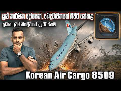 කණිෂ්ඨයාව පහත්කොට සැලකූ ප්‍රධාන ගුවන් නියමුවා සිදුකළ විනාශය | Korean Air Cargo Flight 8509