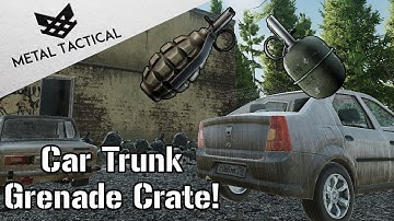 Car Key Grenade Crate! Customs Run! Awesome Nade Farm Route - Escape From Tarkov Gameplay