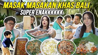 SUMPAH NAGIH!! MAMI MASAK NASI SELA, BE PINDANG, SAYUR BEJEK KHAS BALI!!!