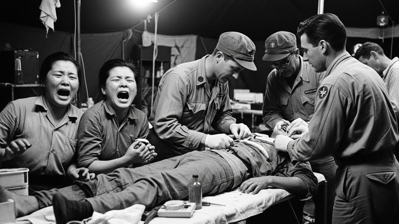 Японские военнопленные женщины кричали от шока, когда американские врачи спасли их вражеских солдат