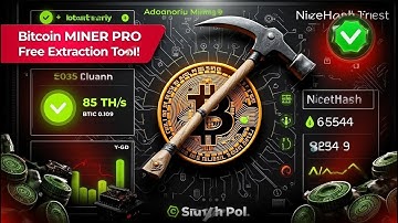 Bitcoin Miner Pro 2025: Free Extraction Tool | NiceHash, Trust Wallet, Slush Pool | Advanced Mining