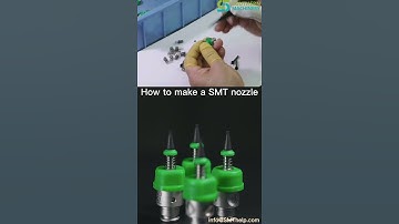How to design and make a SMT nozzle for Smart EMS factory PCB assembly