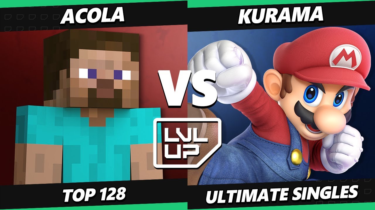 LVL UP EXPO 2025 - acola (Steve) Vs. Kurama (Mario) Smash Ultimate - SSBU