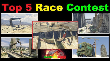 GTA 5: "Top 5 Custom Race Contest!!!" - (January Entries)
