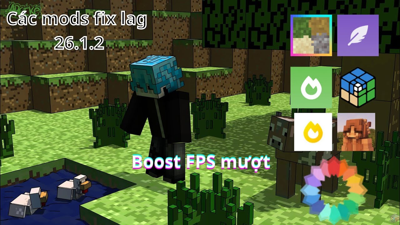 giới thiệu các mod fix lag mà mình đang dùng minecraft 26.1.2 fabric ...