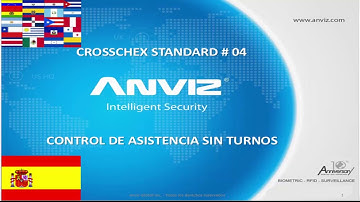 By Demes | ANVIZ - CrossChex Standard - Control de Asisencia sin Turnos