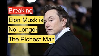 Elon Musk is no longer the richest man on earth --- It&#39;s LVMH owner!