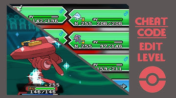 Pokemon ORAS : Cheat Code : Edit Level