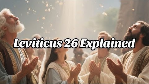 Leviticus 26 Explained | Blessings and Curses — The Covenant of Love and Discipline