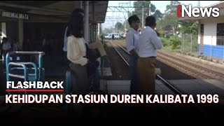 Potret Stasiun KRL Duren Kalibata, Jakarta Selatan Tahun 1996 - Flashback