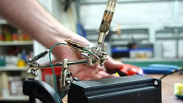 Wetland CNC Router Part 15 - Soldering D Sub Connector (DB9) to Stepper Motor