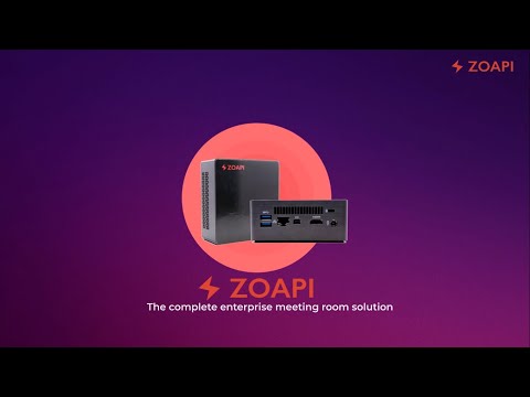 Intro to Zoapi - An Enterprise Meeting Room Solution - video from Zoapi