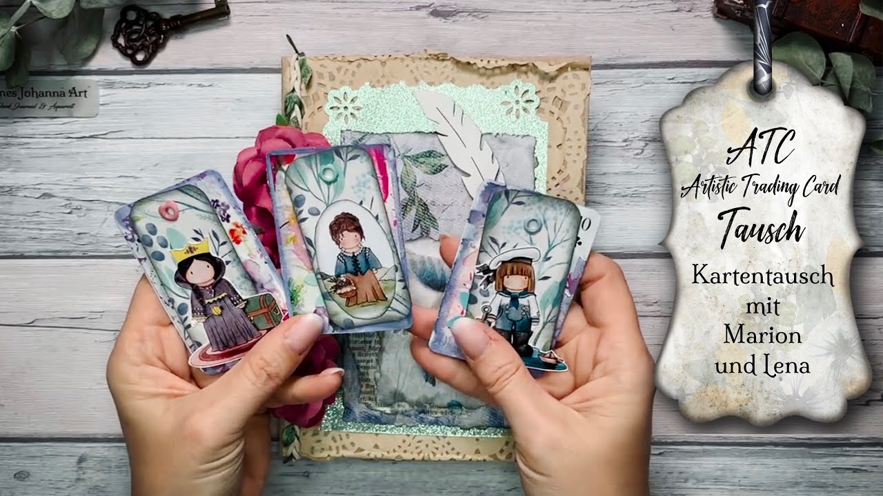 Junk Journal / ATC Artistic Trading Cards / Karten tauschen mit Marion