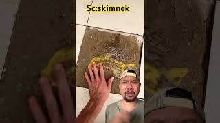 Memperbaiki Lantai Rusak dgn keramik baru!?? #diy #short #shorts #satisfying
