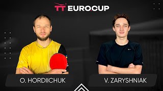 09:30 Oleksandr Hordiichuk - Vadym Zaryshniak 11.05.2024 TT Euro.Cup Ukraine Master. TABLE 4