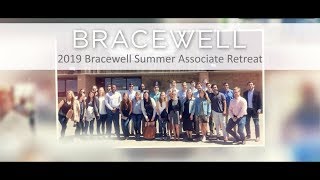 Bracewell's 2019 Summer Associate Retreat