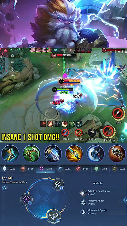 Aulus Insane One Shot Damage Build (Part 19) - MLBB #gameplayproplayer #aulus #MLBB