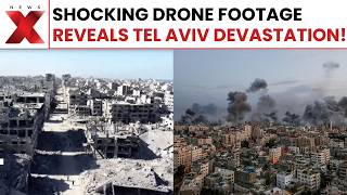 Tel Aviv Horror: Iran’s Attack Leaves Tel Aviv Residents in Shock – Shocking Drone Video!