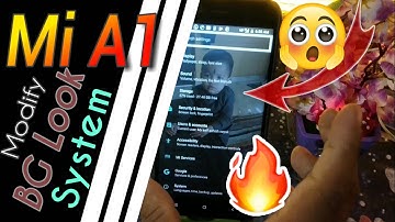 Mi A1, How to Change System App Background ?, No Root Required if any Android Smartphone, try must,
