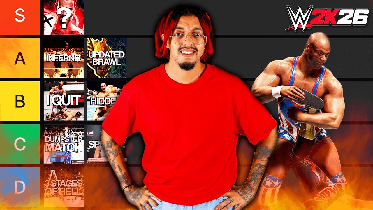 Every NEW WWE 2K26 Match Type Ranked