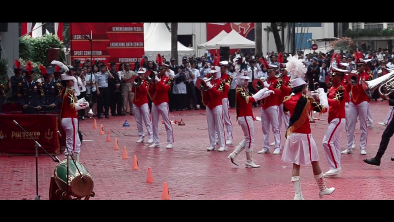 Marching Band POLTEKIP Hari Dharma Karya Dhika 2018