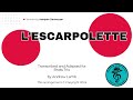Adolphe Danhauser | L'Escarpolette | for Brass Trio [High Register]