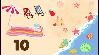 Cute Aesthetic Beach 10 Second Timer