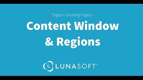 How To Edit a Web Page Using the LunaSoft Content Management System
