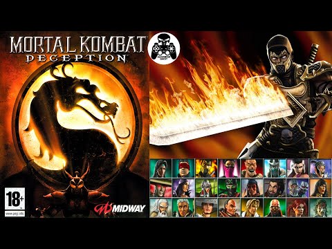 Mortal Kombat Deception  / Sony PlayStation 2 / прохождение Scorpion [60fps]