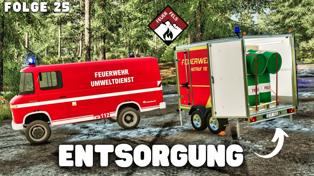 Feuerfels - Die ILLEGALEN ÖL Fässer müssen SPEZIELL entsorgt werden!