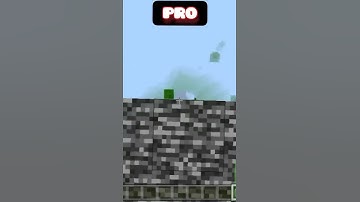 PRO VS HAKER MLG  WITH SLIME BLOCK #shorts #minecraft #MLG